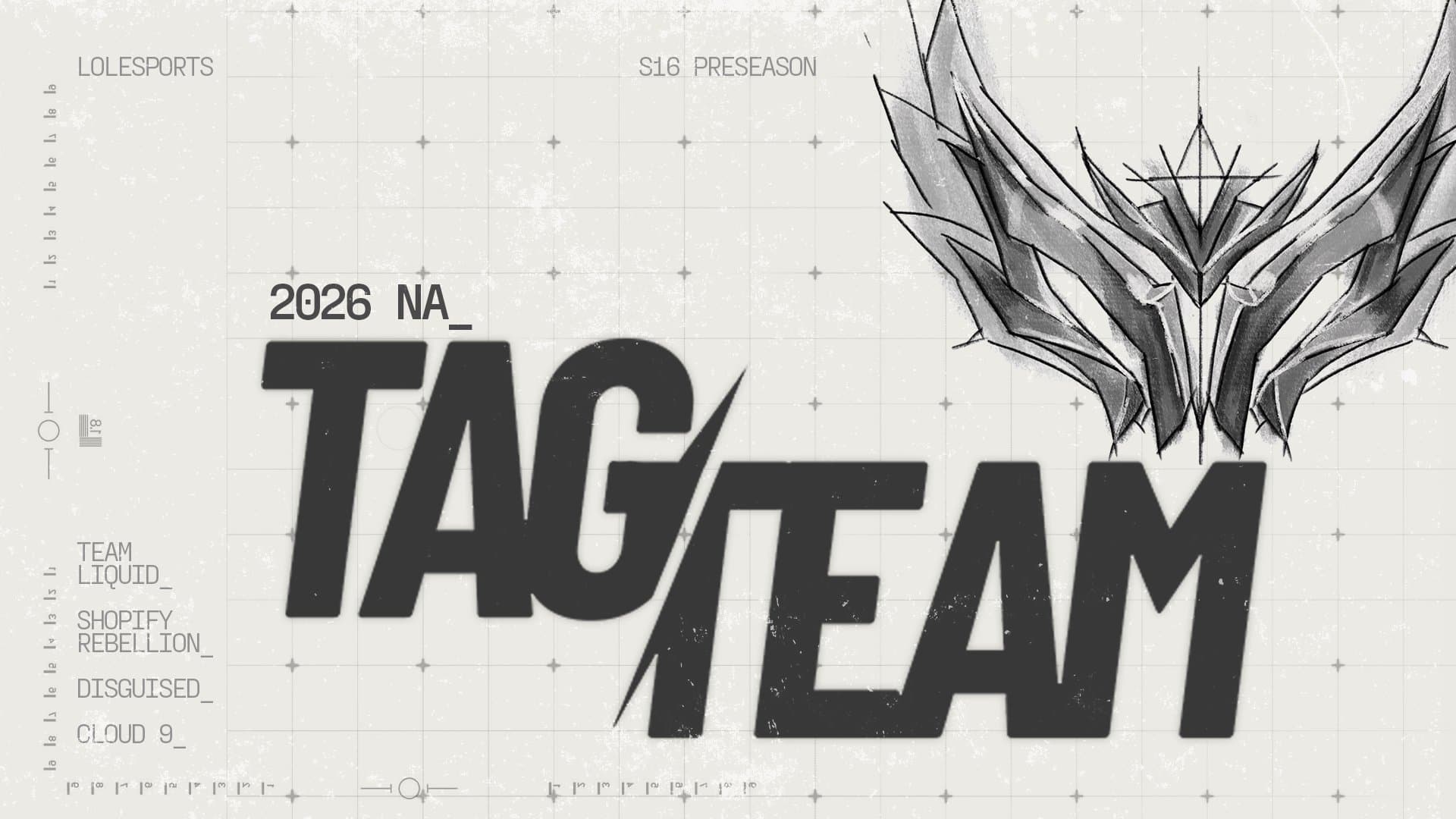 TAG/TEAM LCS 2026 artwork